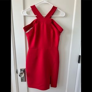 BCBGMAXAZRIA Dress, Red Orange, Sz 0